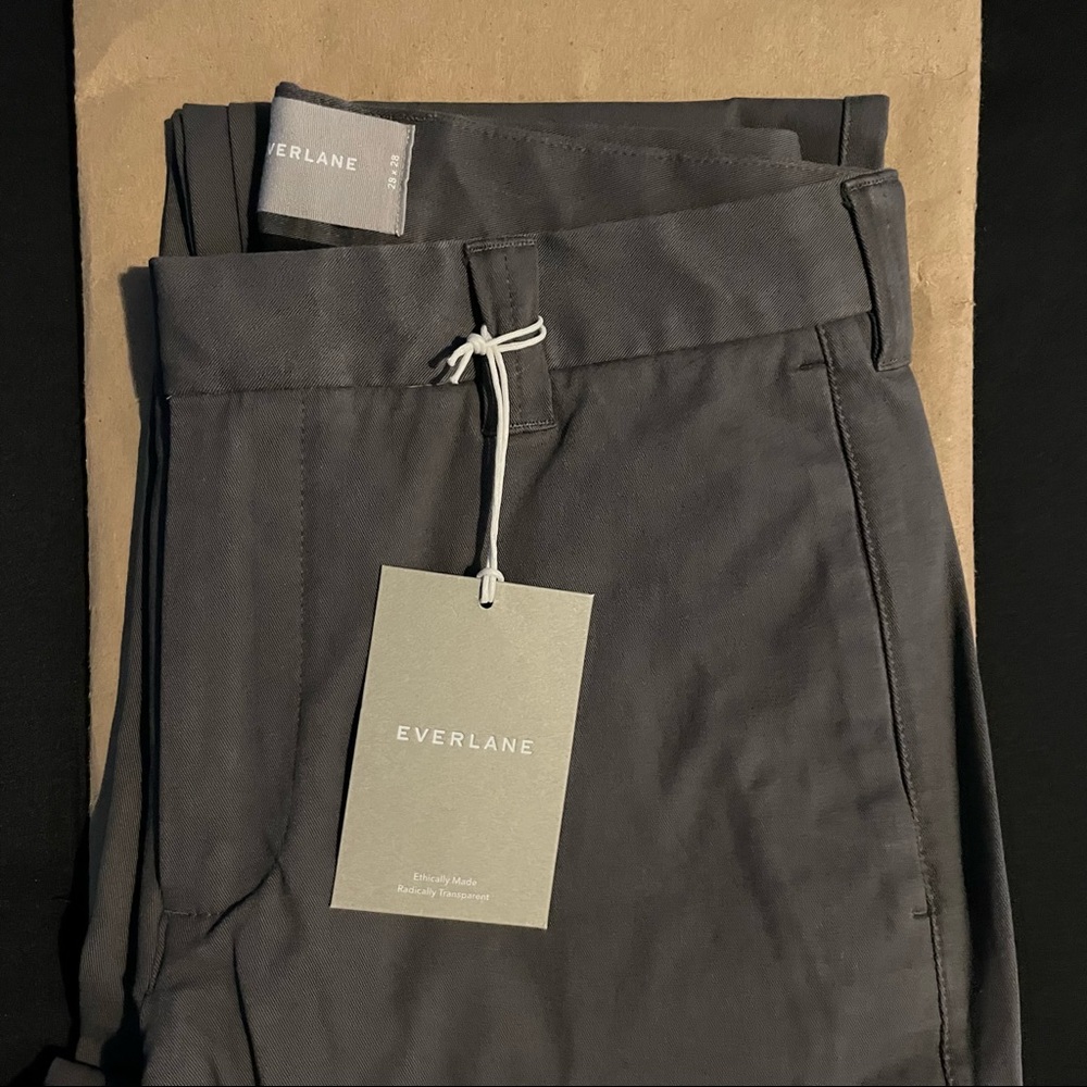 Everlane Modern Fit Performance Chino, Slate Grey, 28 x 28 - Picture 6 of 16